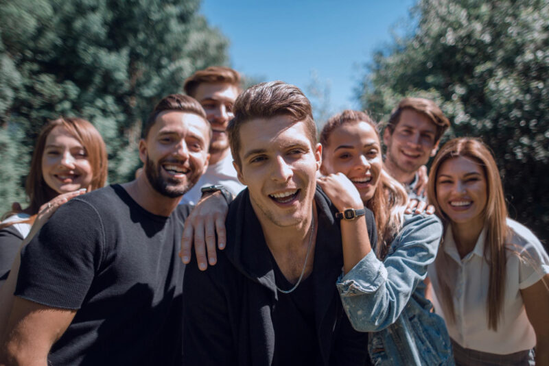 przyjaciele na wakacjach