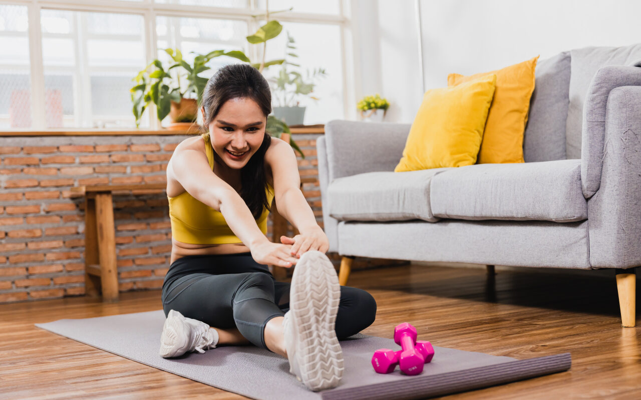 jak ćwiczyć w domu